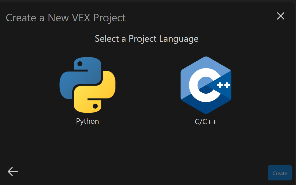 لقطة شاشة لواجهة VS Code Extension لـ VEX IQ، والتي تعرض الميزات والأدوات اللازمة لبرمجة روبوتات VEX IQ، المصممة لمساعدة المعلمين والطلاب في تحسين مشاريع الروبوتات ومهارات البرمجة الخاصة بهم.