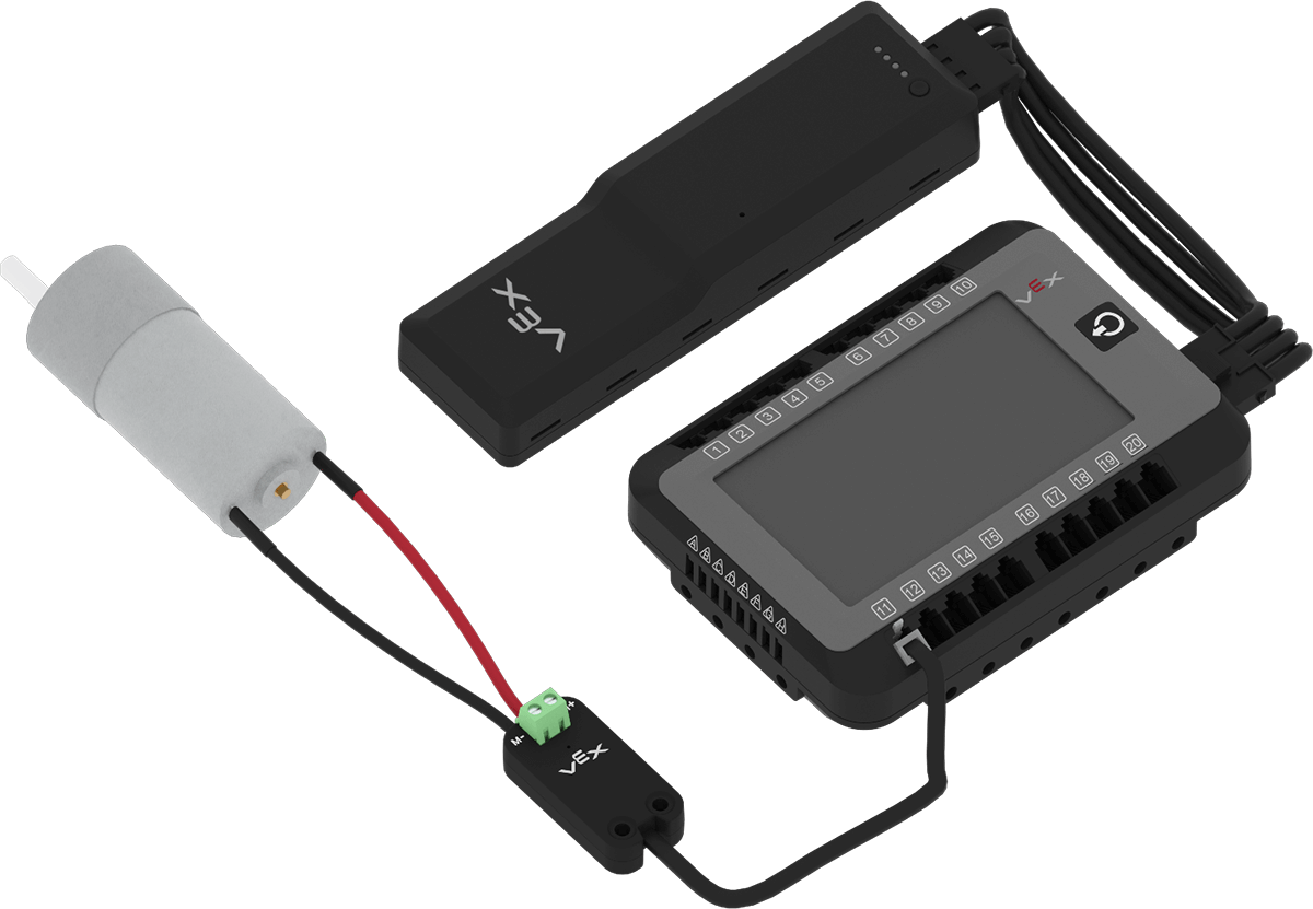 Connecting and Configuring the Motor Controller 55 – VEX Library