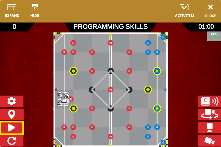 Using the V5RC High Stakes Playground Window – VEX Library