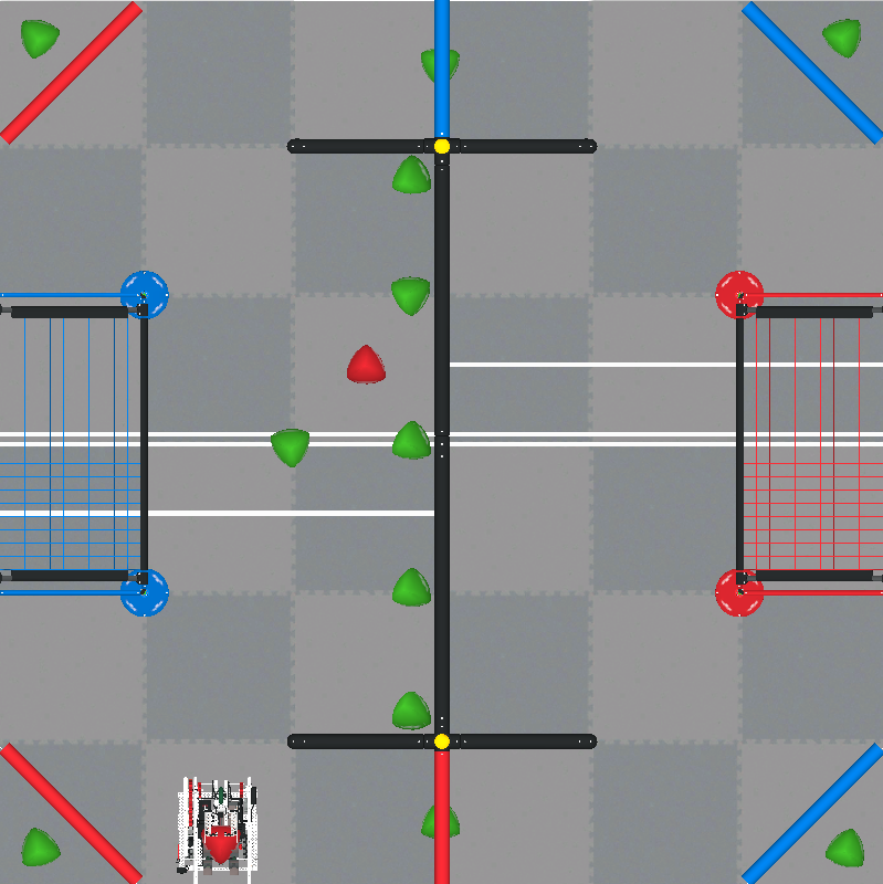 Understanding the V5RC Over Under Field Layout – VEX Library