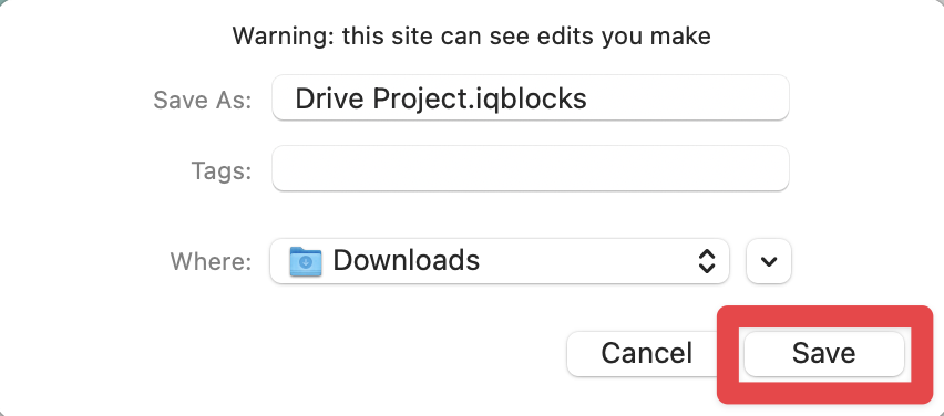 The device's Save As menu is open and set to save to the Documents folder. The Save button in the bottom right is highlighted.