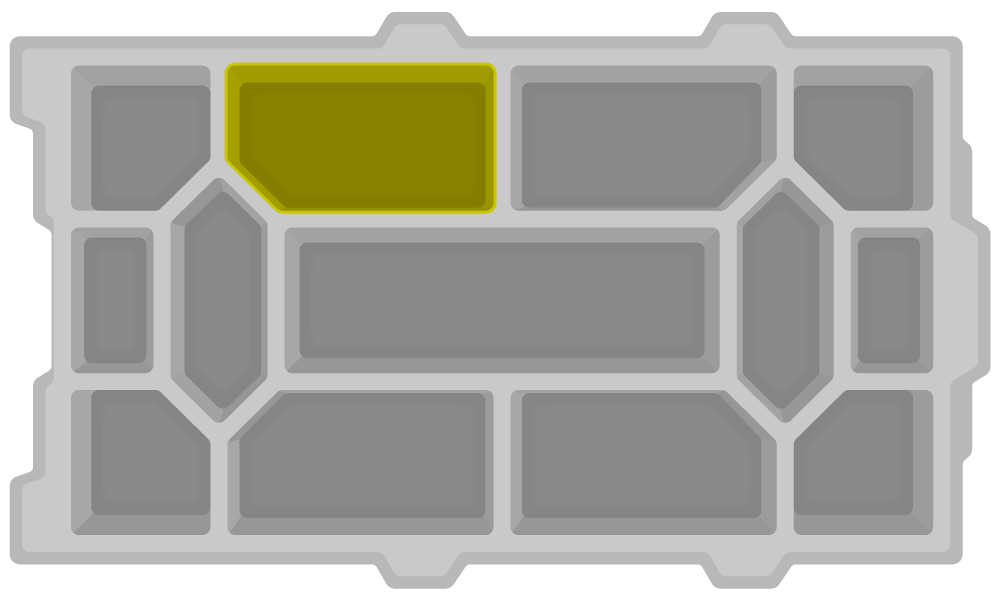 Diagram ter illustratie van V5 Workcell Storage-oplossingen voor CTE, met georganiseerde opslagopties en een lay-outontwerp om de efficiëntie in beroeps- en technisch onderwijsomgevingen te verbeteren.