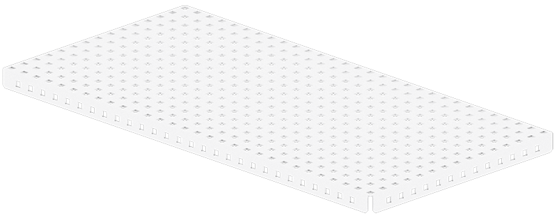 Diagrama ilustrando o sistema de armazenamento V5 Workcell para CTE, apresentando compartimentos de armazenamento etiquetados e layout de equipamentos para otimizar a organização e a eficiência do espaço de trabalho.