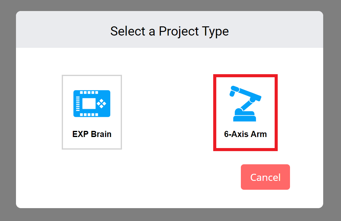 Diagrama, iliustruojanti „Arm“ projekto kūrimo veiksmus CTE, kuriame yra pažymėti komponentai ir jungtys, kad procesas būtų aiškesnis.