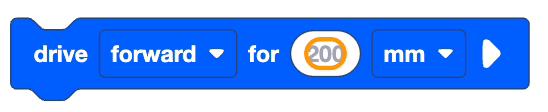 Captura de tela da interface do tutorial do VEX IQ Blocks, mostrando blocos de programação e opções de codificação para construir e controlar robôs VEX IQ, projetados para fins educacionais e entusiastas de robótica iniciantes.
