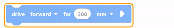 Captura de tela da interface do tutorial do VEX IQ Blocks, mostrando blocos de programação e opções para construir e controlar robôs, voltados para uso educacional para iniciantes em robótica.
