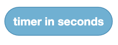Reporterblokgebaseerd coderingselement dat 'timer in seconden' weergeeft.