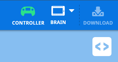 Schéma znázorňující proces instalace pro robotické komponenty V5 s označenými díly a pokyny krok za krokem, které uživatele provedou nastavením.
