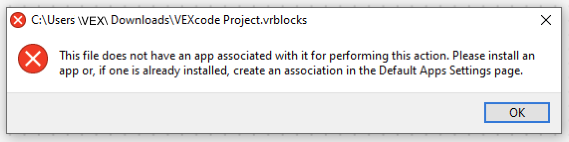 Windows hatası