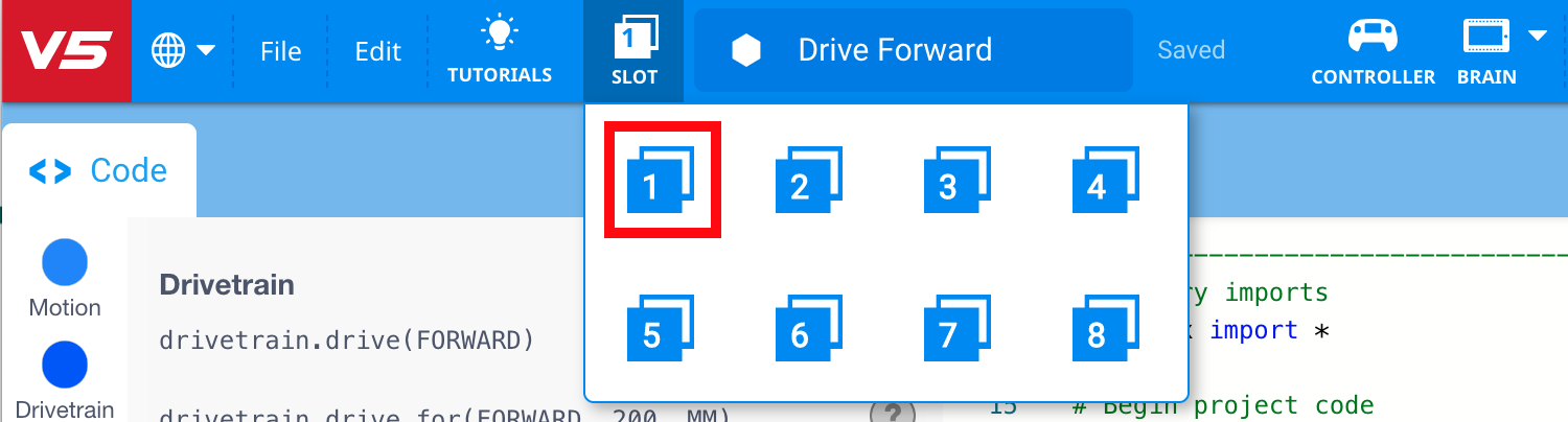 Python Slots Example