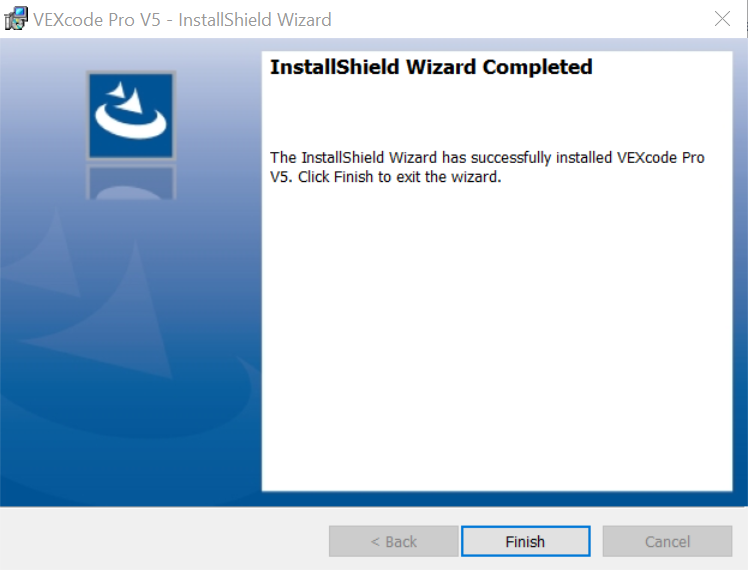 Screenshot of the msiexec command line interface showing installation options for V5 software, illustrating the process of installing the application.