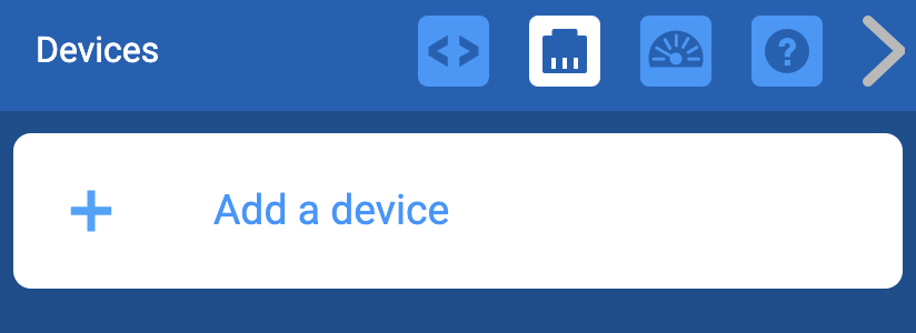 Select “Add a device.”