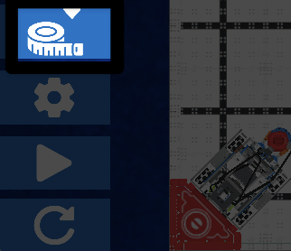 Navigation Kit button with a tape measure on it, highlighted,