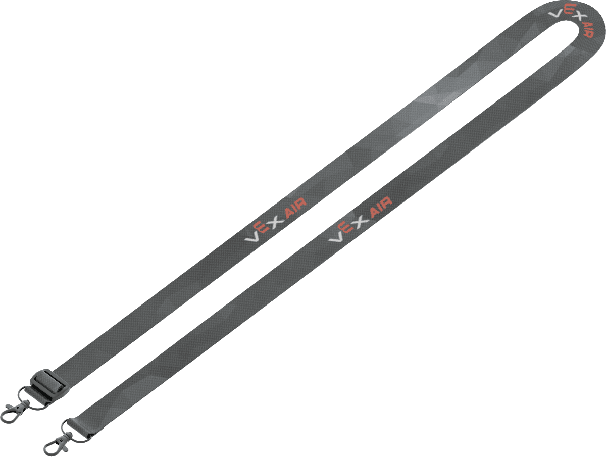 Lanyard strap without mounts attached.