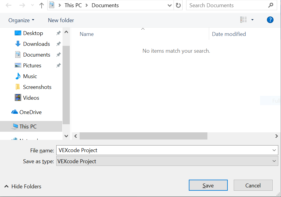 The device's Save File menu is open and set to save to the Documents folder.