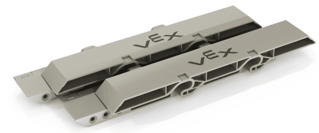 A stack of 4 VEX 123/AIM Field Walls.