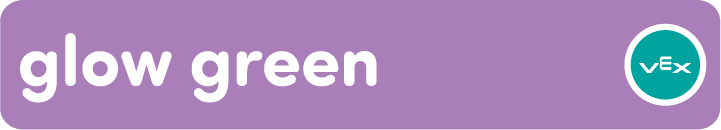 VEX 123 Glow groene Coder-kaart.