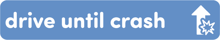 VEX 123 Conduisez jusqu'au crash Carte codeur.