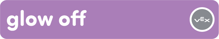 VEX 123 ഗ്ലോ ഓഫ് കോഡർ കാർഡ്.