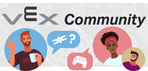 Схема, иллюстрирующая основные этапы начала обучения робототехнике VEX, с маркированными компонентами и понятной компоновкой, помогающей пользователям пройти процесс первоначальной настройки.