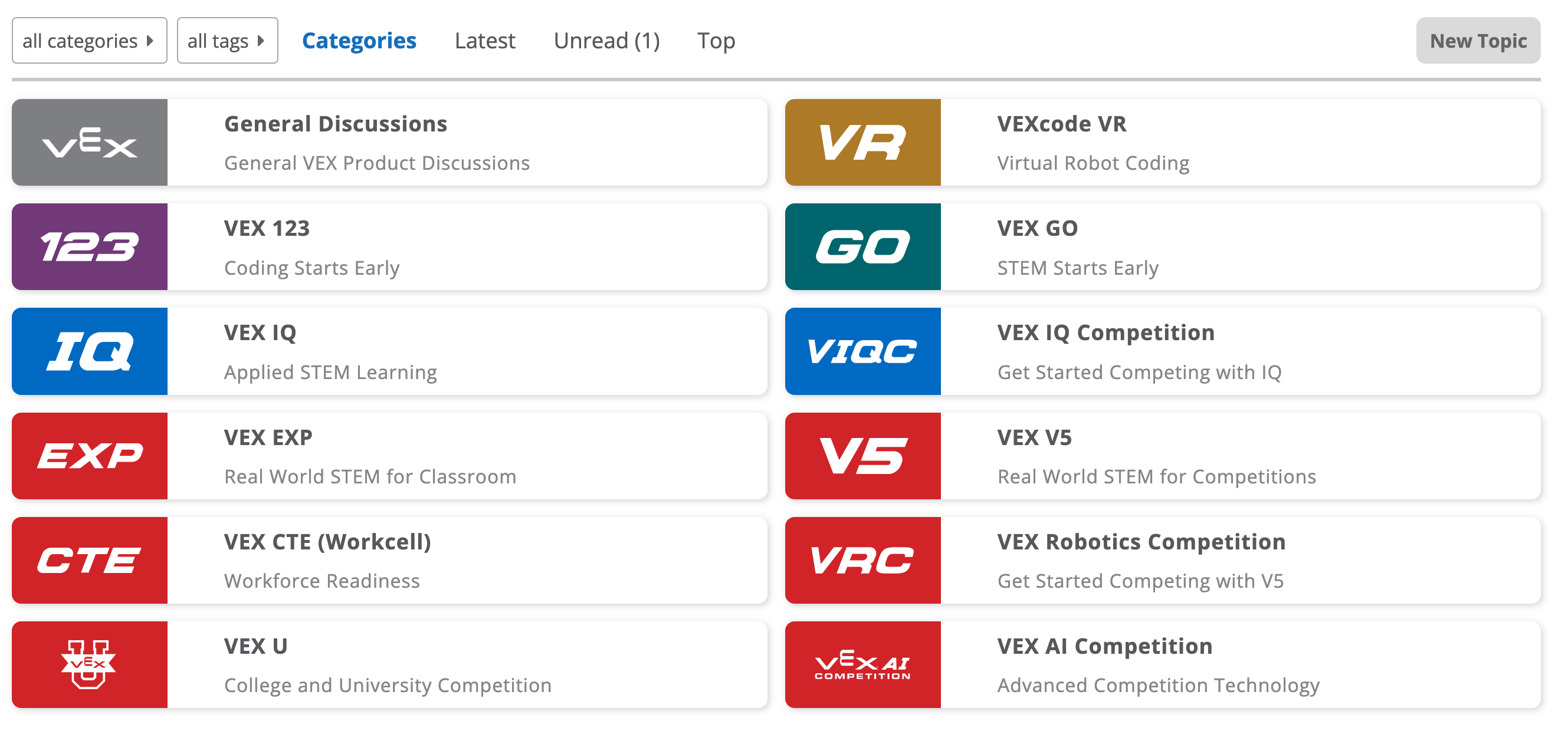 VEX 教育リソースを使い始めるための重要な手順を示すイラスト。効果的な学習のために、ユーザーを VEX 製品の初期設定と使用方法に導くアイコンとテキストが特徴です。