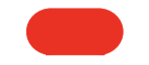 Pictogram van een vast rood indicatielampje.