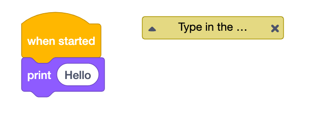 Nota recolhida no espaço de trabalho VEXcode EXP, que foi reduzida a um tamanho mais pequeno e apenas apresenta uma pequena parte do seu texto.