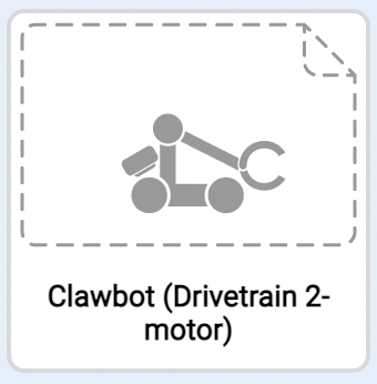 صورة مصغرة لمشروع محرك Clawbot Drivetrain 2.