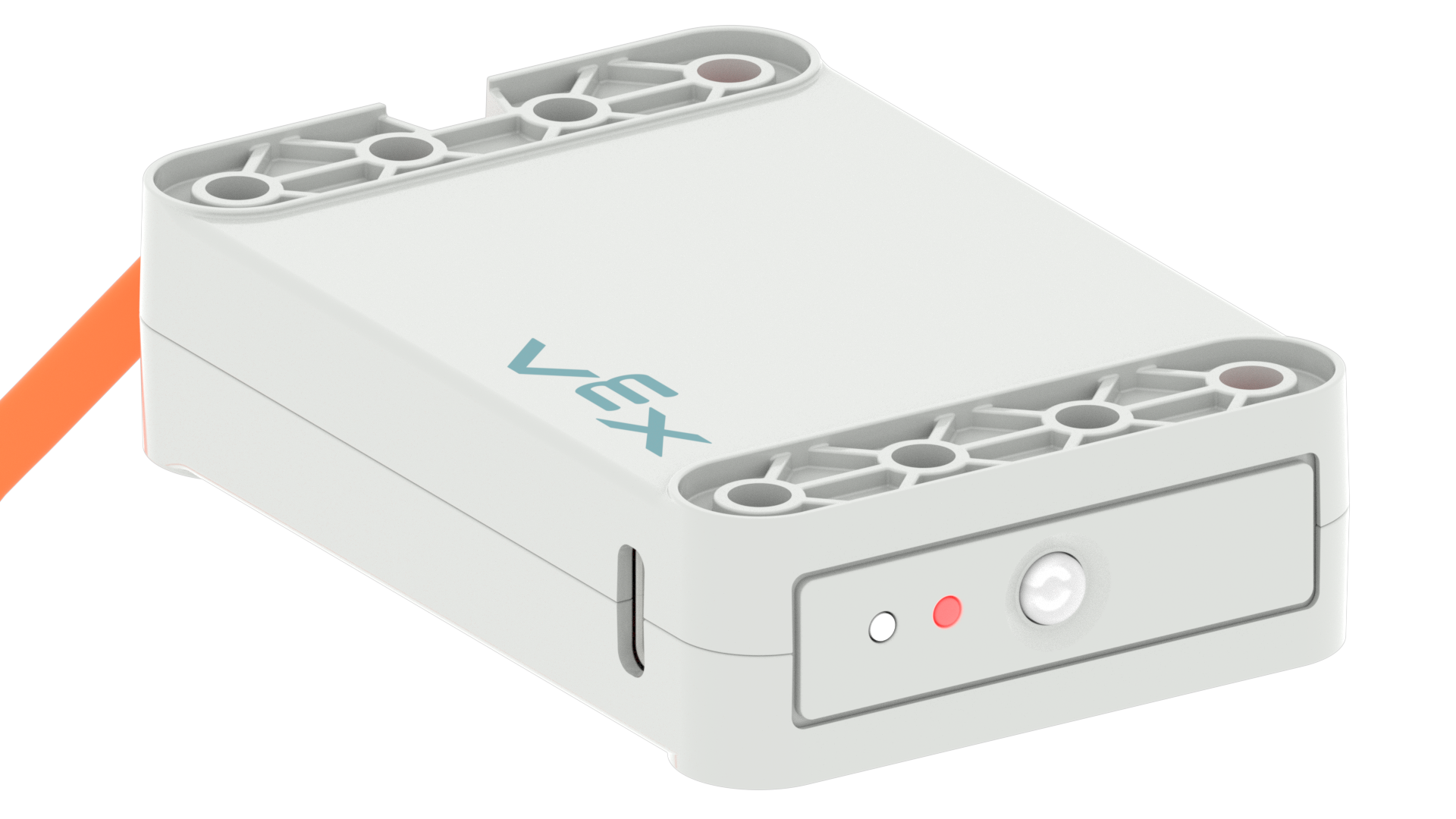 Een batterij waarvan één van de twee indicatielampjes rood brandt, geeft aan dat de batterij bijna leeg is.