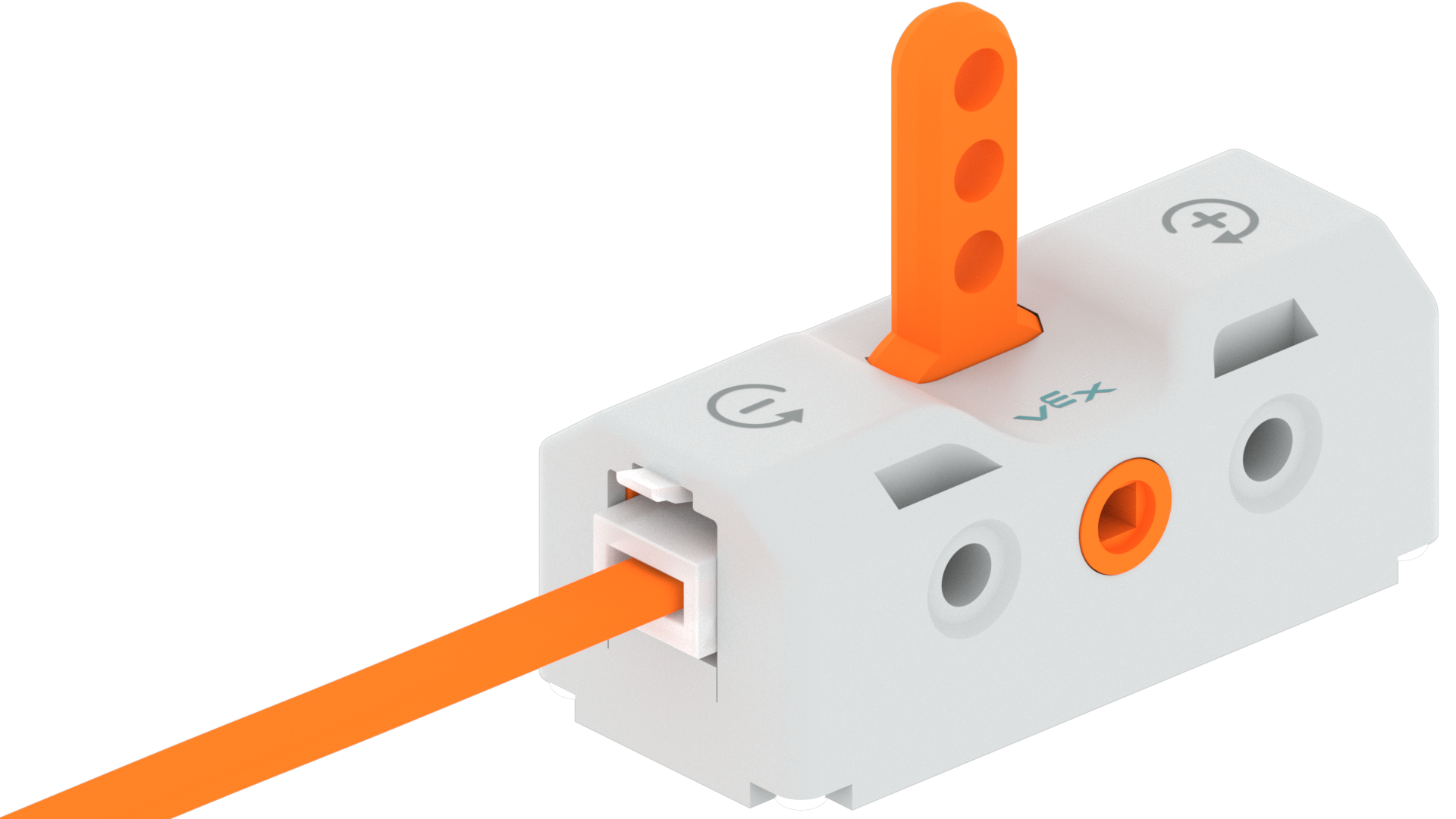 Cắm dây cáp pin vào cổng pin để cấp nguồn cho thiết bị.