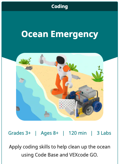 Плитка GO STEM Lab Unit для Ocean Emergency Unit.