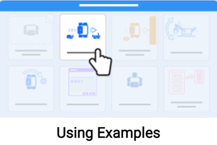 Hình thu nhỏ cho video hướng dẫn sử dụng ví dụ trong VEXcode GO.