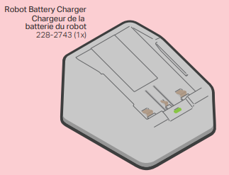 VEX IQ Robot Battery Charger (1. sukupolvi) kappale.