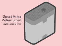 VEX IQ Smart Motor (1. Generation) Teil.