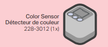 Pieza VEX IQ Color Sensor (1ª generación).