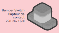 VEX IQ Bufer Switch (1 kartos) gabalas.