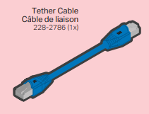 Pieza de cable de sujeción VEX IQ (1.ª generación).