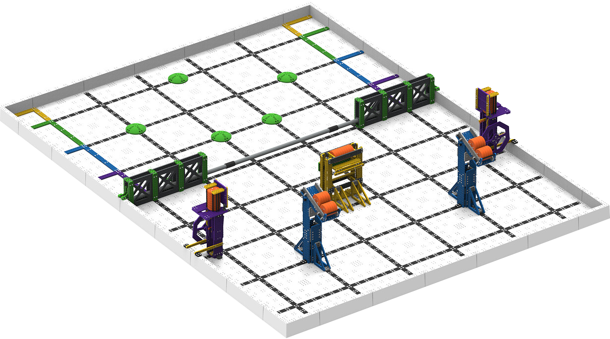 تم تجهيز ملعب Slapshot وأصبح جاهزًا لبدء المباراة.