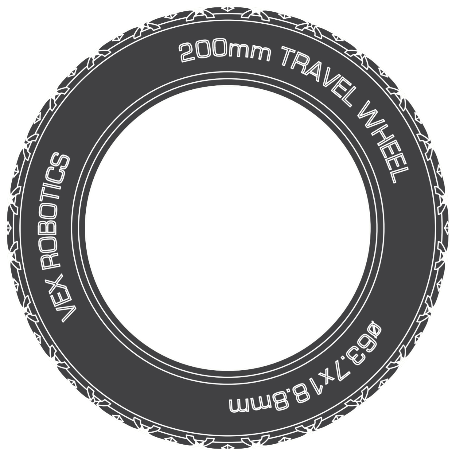 Miếng lốp 200mm.