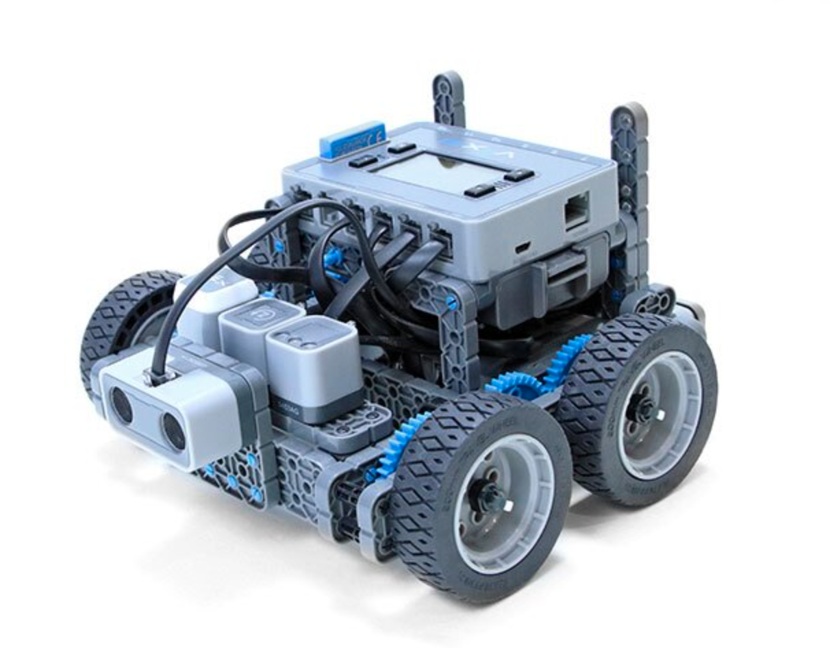 Vista en ángulo de la construcción del piloto automático (1.ª generación).