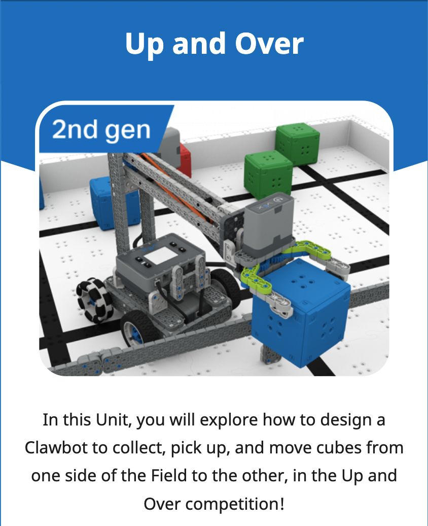 Up and Over Ünitesi için IQ STEM Lab Ünitesi döşemesi.