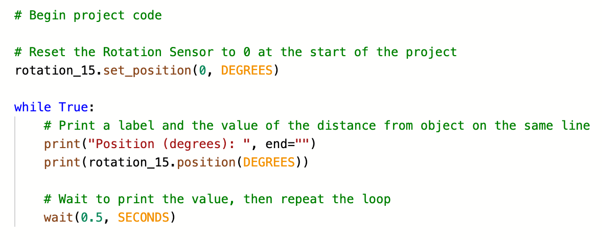 Schéma illustrant la configuration et la connexion des capteurs V5, mettant en évidence différents types de capteurs et leur placement pour une fonctionnalité optimale dans les applications robotiques.