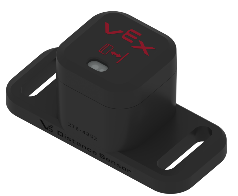 Schräge Ansicht des V5-Distanzsensors.