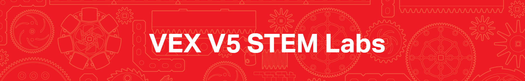 Hình ảnh biểu ngữ có nội dung VEX V5 STEM Labs.