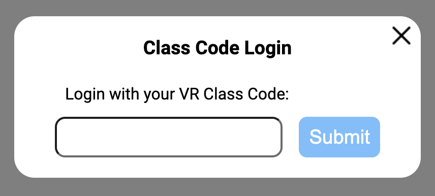 Captura de pantalla de la interfaz del sistema de licencias VEXcode VR, que muestra las opciones para administrar las licencias de usuario y el acceso al entorno de programación en línea para la educación en robótica virtual.