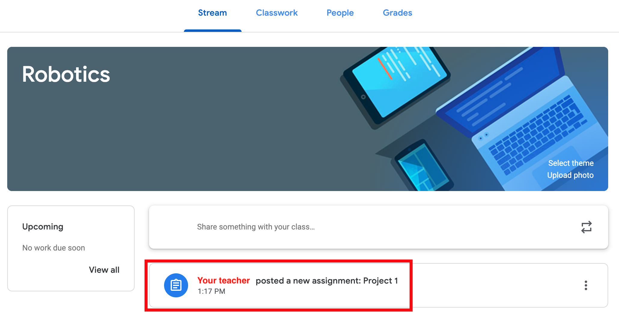 Captura de tela da interface do VEXcode VR mostrando o recurso "Nova tarefa", projetado para educadores e alunos criarem e gerenciarem projetos de codificação em um ambiente de programação virtual.