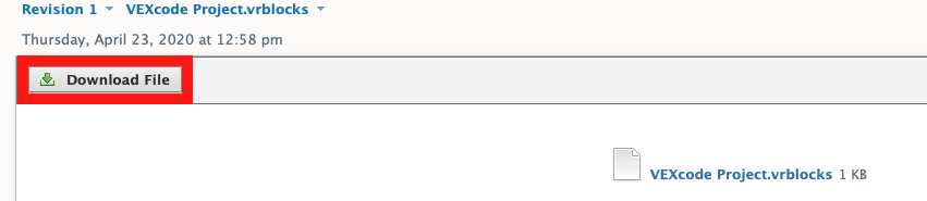 Eğitim amaçlı hem blok tabanlı hem de metin tabanlı kodlamayı destekleyen, sanal robotik aracılığıyla kodlama kavramlarını öğrenmeye yönelik çevrimiçi bir programlama ortamı olan VEXcode VR için Dosya İndir simgesini indirin.