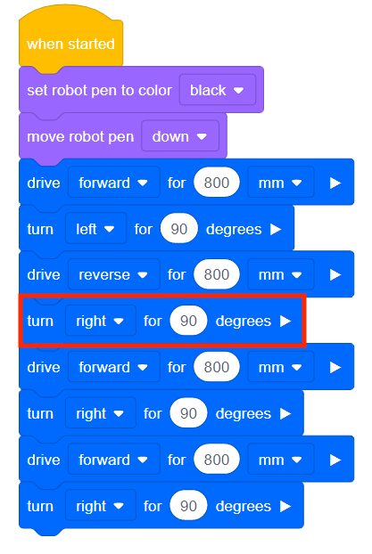 VEXcode VR mokymo programos sąsajos ekrano kopija, kurioje demonstruojamos blokų ir teksto kodavimo galimybės programuojant virtualų robotą, skirtą palaikyti STEM ugdymą ir kodavimo koncepcijas studentams ir pedagogams.