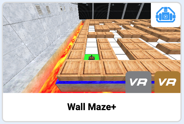 Captura de pantalla de la interfaz VEXcode VR que muestra un entorno de codificación basado en bloques para programar un robot virtual, diseñado para fines educativos en el aprendizaje STEM.