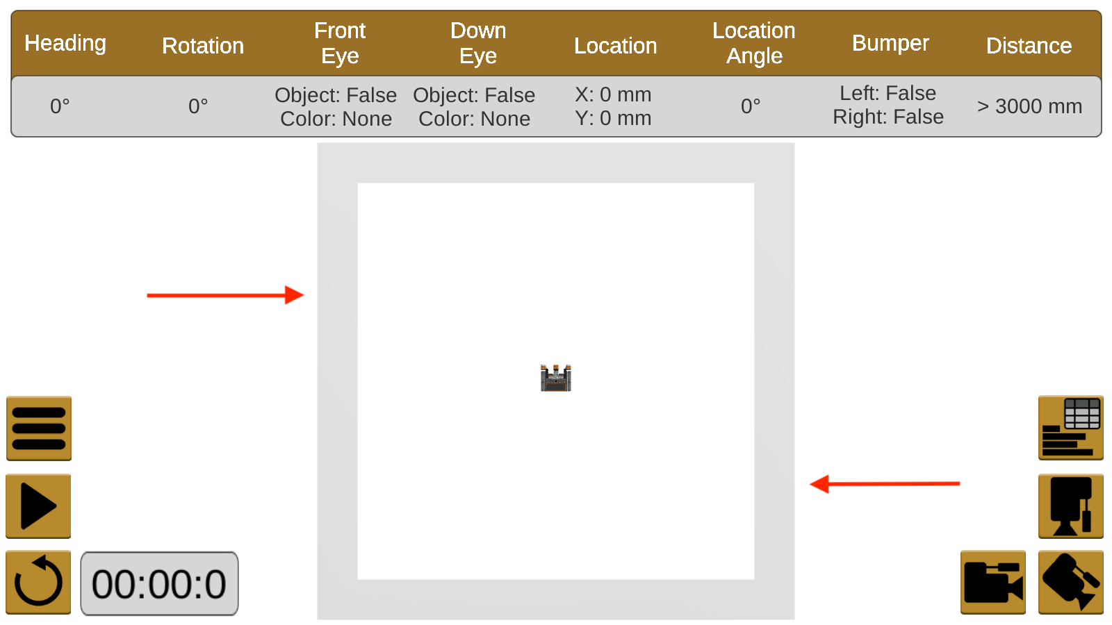 Знімок екрана інтерфейсу VEXcode VR, що демонструє функції робота, зокрема середовище кодування на основі блоків і параметри програмування на основі тексту, призначені для полегшення навчання програмуванню та принципів робототехніки для студентів і викладачів.